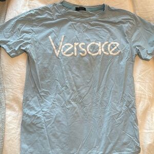 Versace blue tshirt